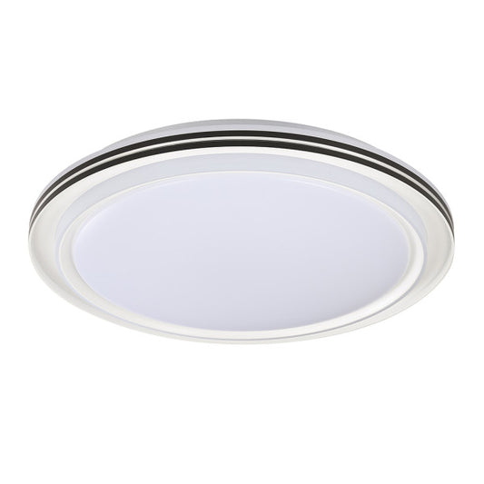 Plafon Yunke 72w 3000-4000-6000k Blanco/Negro 40d Reg.int 6480lm C/remoto