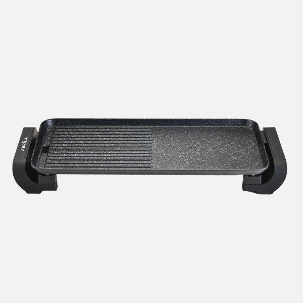 Plancha De Asar Y Gril Tokachi 1800w Negro Ceramica Antiadherente Termost.reg.calentamiento Rapido 6x57,5x23,5cm
