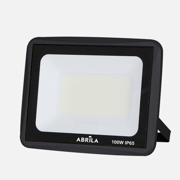 Proyector Zircon 100w 6500k Negro 10000lm 18,5x23x2,7 Cm Ip65