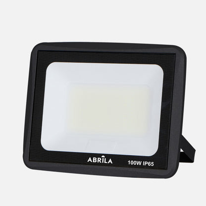 Proyector Zircon 100w 6500k Negro 10000lm 18,5x23x2,7 Cm Ip65
