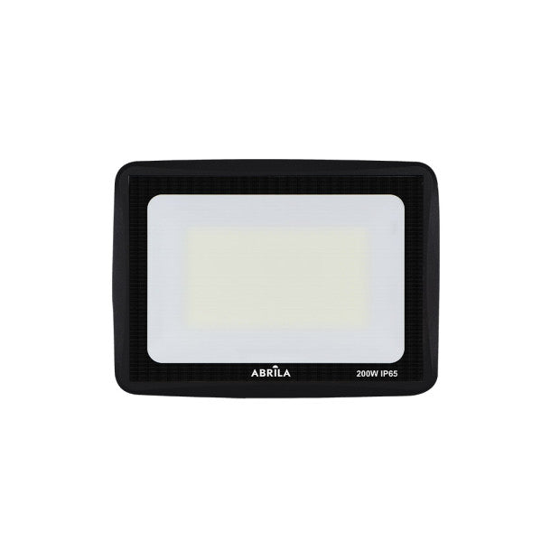 Proyector Zircon 200w 6500k Negro 20000lm  26x32x3,6 Cm Ip65