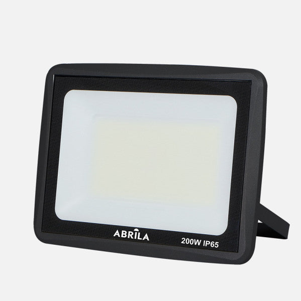 Proyector Zircon 200w 6500k Negro 20000lm  26x32x3,6 Cm Ip65