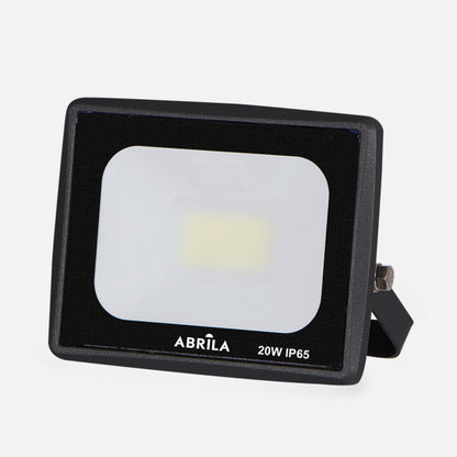 Proyector Zircon 20w 6500k Negro 2000lm 10x12,5x2,3 Cm Ip65