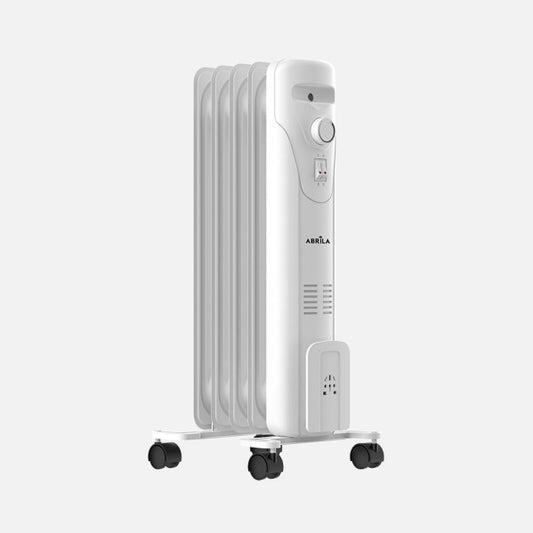 Radiador Aceite Duncan 1000w Blanco 3pot.termostato Reg.antivuelco,protecc.seguridad 60,5x27x24,5cm