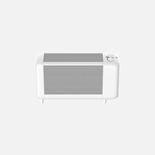 Radiador De Mica Pinsapo 1000w Blanco 2pot Antivuelco Luz Ind.protecc.seg.termost.reg.29x50x16cm