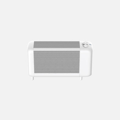 Radiador De Mica Pinsapo 1000w Blanco 2pot Antivuelco Luz Ind.protecc.seg.termost.reg.29x50x16cm