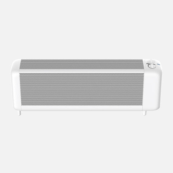 Radiador De Mica Pinsapo 2000w Blanco 2pot Antivuelco Luz Ind.protecc.seg.termost.reg.29x80x16cm