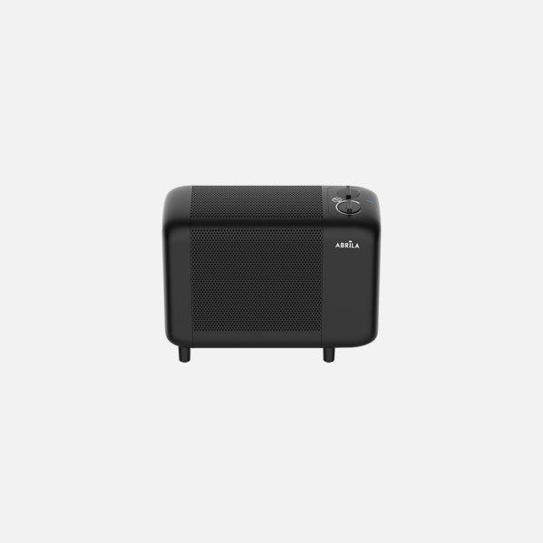 Radiador De Mica Pinsapo 600w Negro 2pot Antivuelco 29x38x16cm