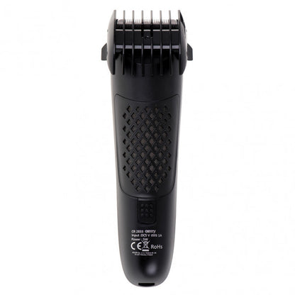 Recortadora Barba Inalambrica Carga Usb Pant. Lcd Tiempo Uso 60min Aspiracion 2 Accesor.