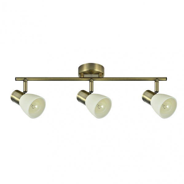 Regleta Cholo 3xe14 Cuero  16x48,5x8,5 Cm