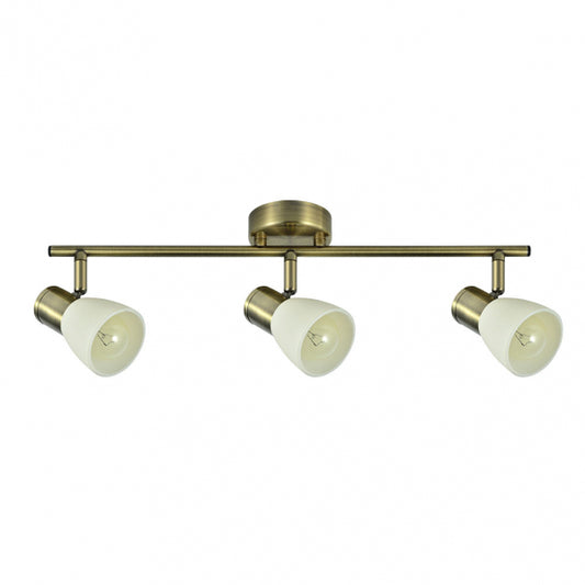 Regleta Cholo 3xe14 Cuero  16x48,5x8,5 Cm