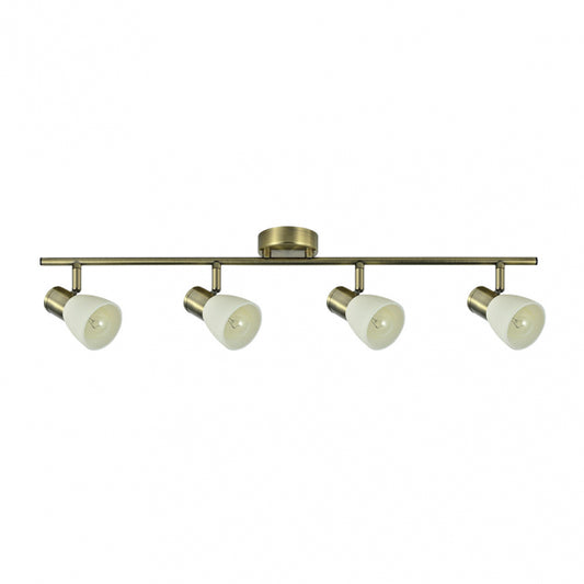 Regleta Cholo 4xe14 Cuero  16x69,5x8,5 Cm
