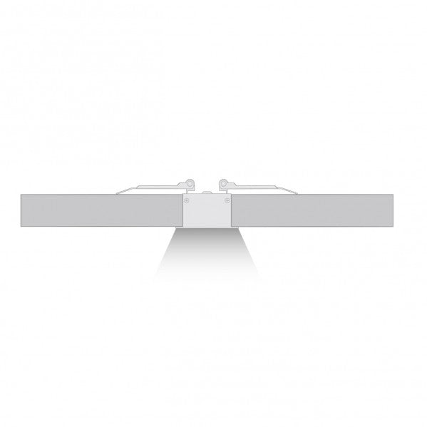 Regleta De Empotrar 20w 3000k Linex Aluminio  1600lm 62X6X6,6