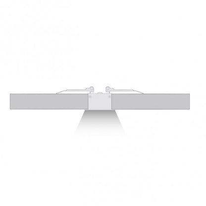 Regleta De Empotrar 20w 6400k Linex Aluminio  1600lm 62X6X6,6
