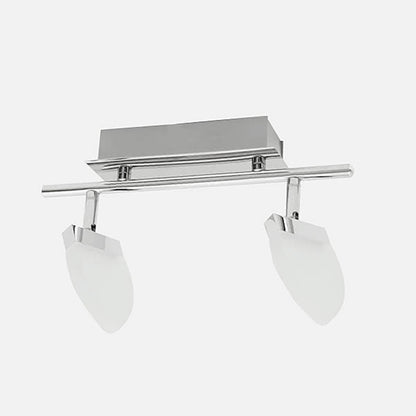 Regleta Foco Tanzania Cromo Smd 10w 900lm 17x30