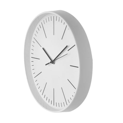 Reloj De Pared Hera Blanco 30d Movimiento Continuo