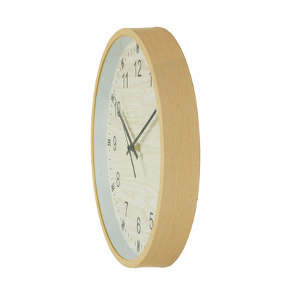 Reloj De Pared Kiwi Madera 35d Mov.continuo