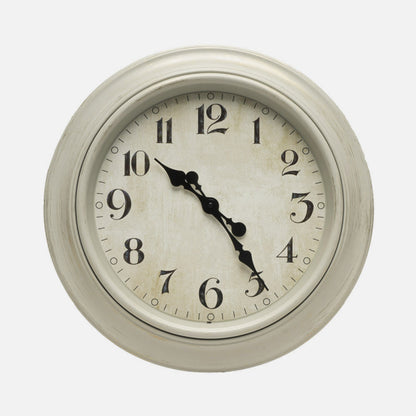 Reloj De Pared Lamba Blanco 46d Agujas Retro