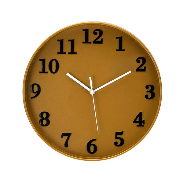 Reloj De Pared Parrot Amarillo 30d Mov.continuo
