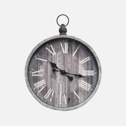 Reloj De Pared Velvet Rustico 44x37,5x6cm Agujas Retro