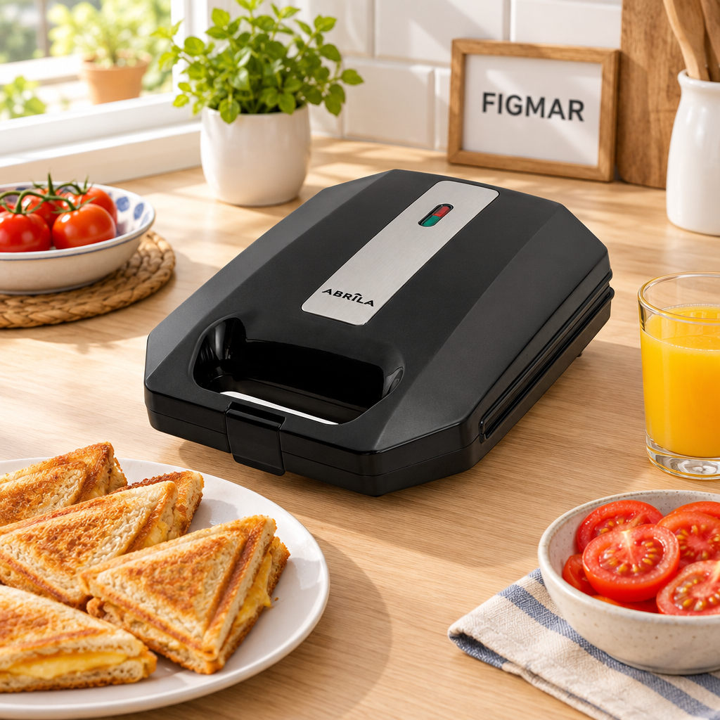 Sandwichera Edessa en desayuno familiar con Figmar