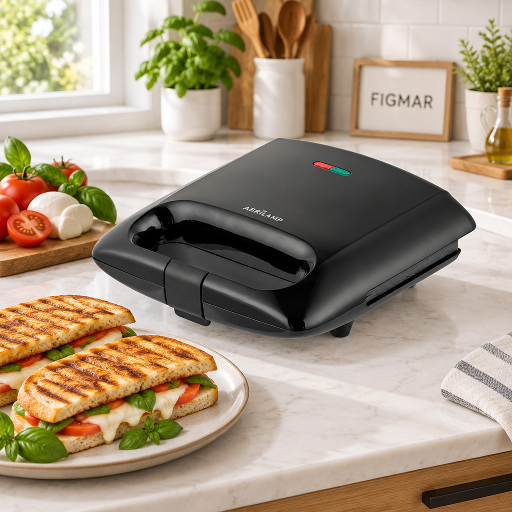Sandwichera Eragon con paninis y Figmar