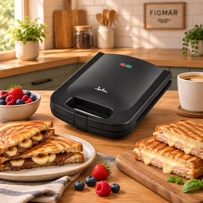 Sandwichera Jata JESW1551 en merienda con Figmar