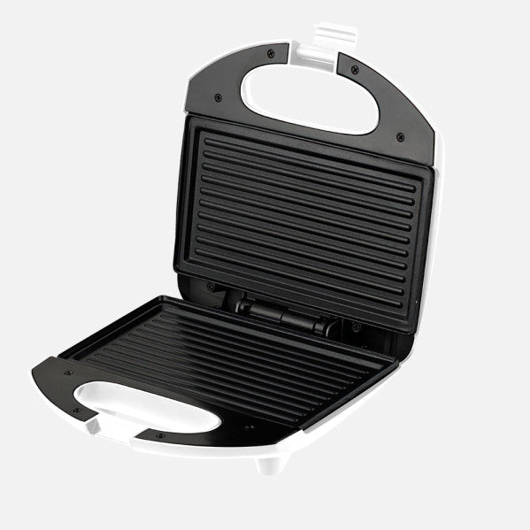 Sandwichera Rabino 750w Blanco/acero Antiadh.luz Indicad Placa 21x12cm Grill.tact.frio 10x21,5x20,5cm