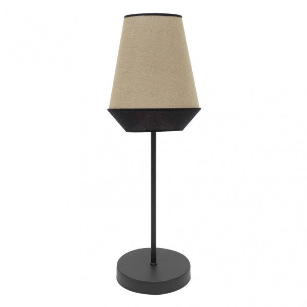 Sobremesa Alto Campana 1xe27 Saco/negro 74x25x25 Cm