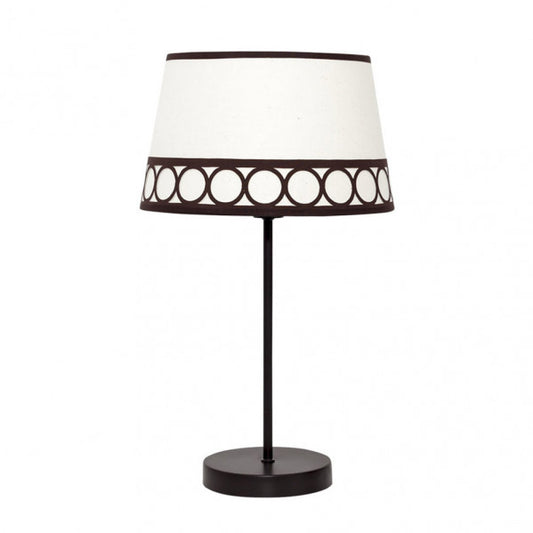Sobremesa Dalia 1xe14 Beis/marrón 44x25x25 Cm