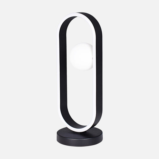 Sobremesa Fermoselle 10w+3w 4000k Negro 41,5x15x15cm 1105lm