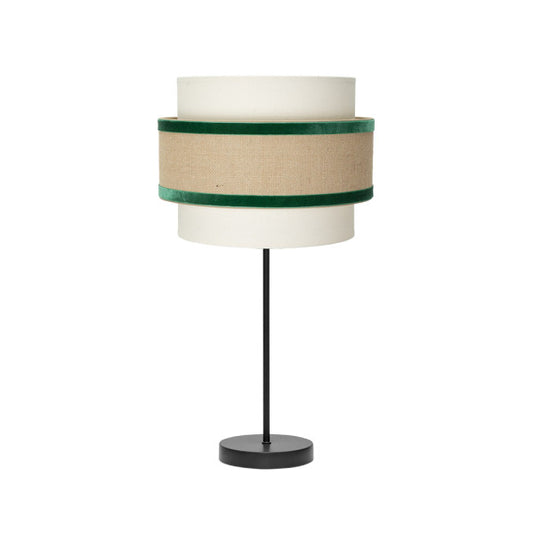 Sobremesa Gr. Cornalina 1xe27 Beis/verde  30d
