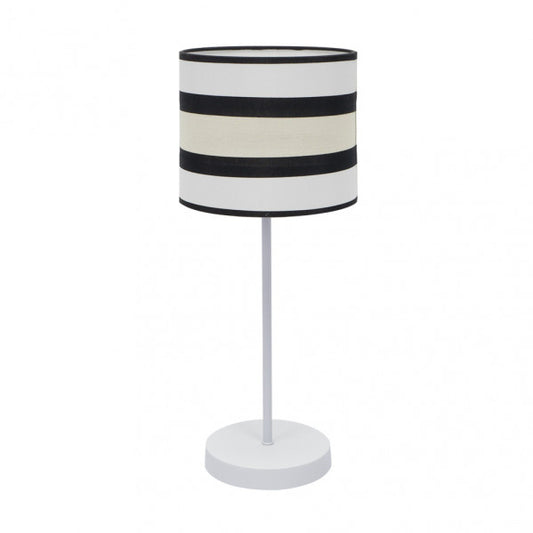 Sobremesa Peq. Karla 1xe14 Blanco/beis 42x17x17 Cm