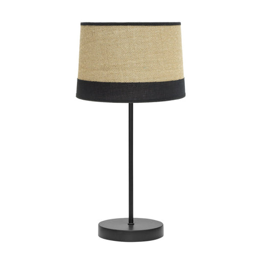 Sobremesa Tietar 1xe14 Saco/negro 44x22x22 Cm