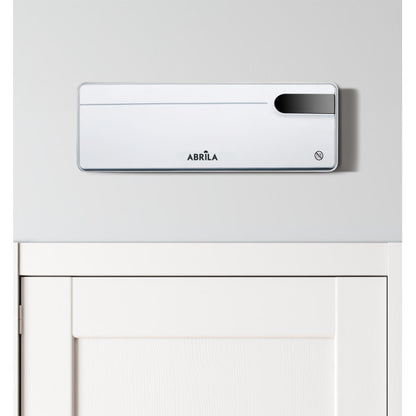 Split Ceramico Invierno 2000w Blanco 2potencias 3funciones  Ptc De Seg.c/remoto Temporiz.19x50x14cm