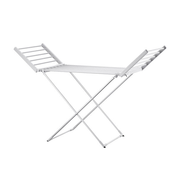 Tendedero Elect,plegable Palmito 220w Aluminio  2tend.laterales,cable1,2m 93x147x52,5cm