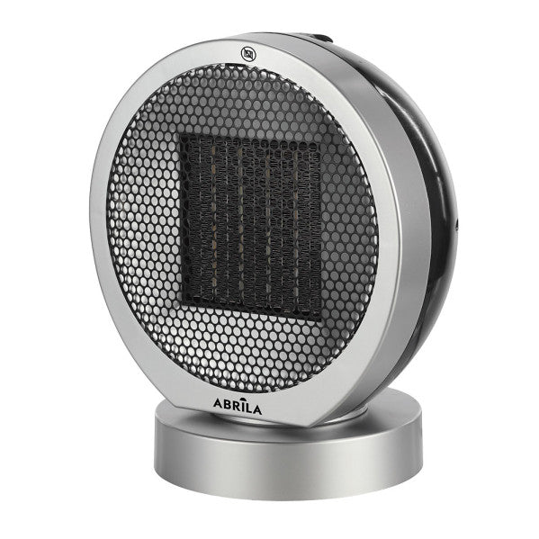 Termovent.ptc Ceramico Pomelo 2000w Negro/plata 2pot 3fun.rotatorio Antivuelco.seg. 29,3x24x18cm