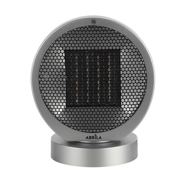 Termovent.ptc Ceramico Pomelo 2000w Negro/plata 2pot 3fun.rotatorio Antivuelco.seg. 29,3x24x18cm