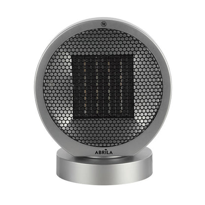 Termovent.ptc Ceramico Pomelo 2000w Negro/plata 2pot 3fun.rotatorio Antivuelco.seg. 29,3x24x18cm