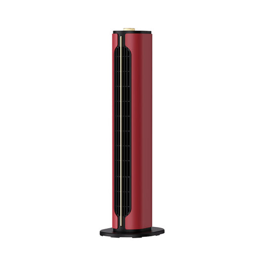Termoventilador vertical ceramico Ptc 1500w Canada Rojo/negro 2potencias 3funciones Termost.seg.antivuelco 61,5x18x18cm