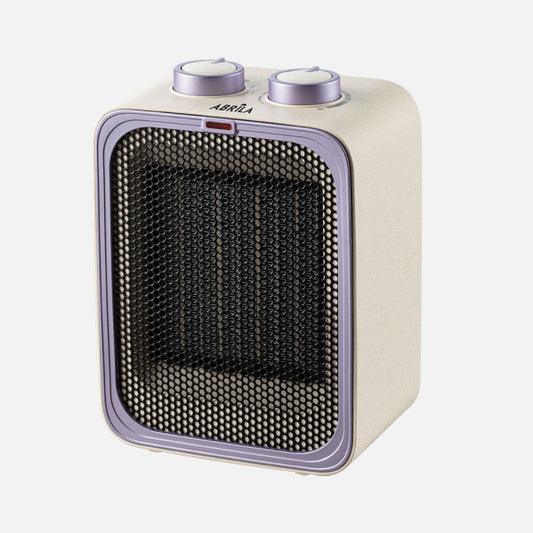 Termoventilador Ceram.jaya 2000w Beis/lila Termost Reg.2pot 3fun Sist.seguridad,antivuelco 20x15x10cm