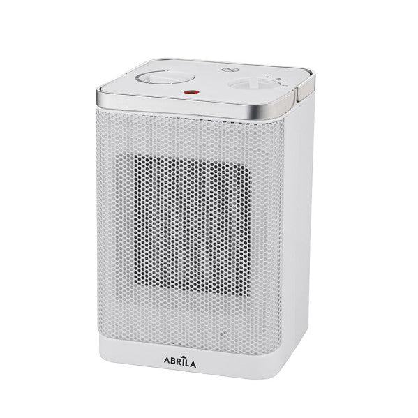 Termoventilador Ceramico Bribon 1500w Blanco 2potencias 3funciones Termost.reg. Antivuelco Asa 22,3x15x12,4cm