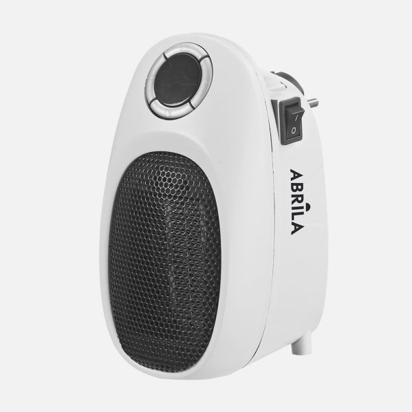 Mini Termoventilador Ceramico Malasia 500w Blanco Temperatura Reg,temporizador  Seguridad Display 16x9x12cm