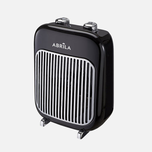 Termoventilador Elect. Espino 2000w Negro 2potencias,3funciones,Prot.seguridad,antivuelco,termost.28,7x22x14cm