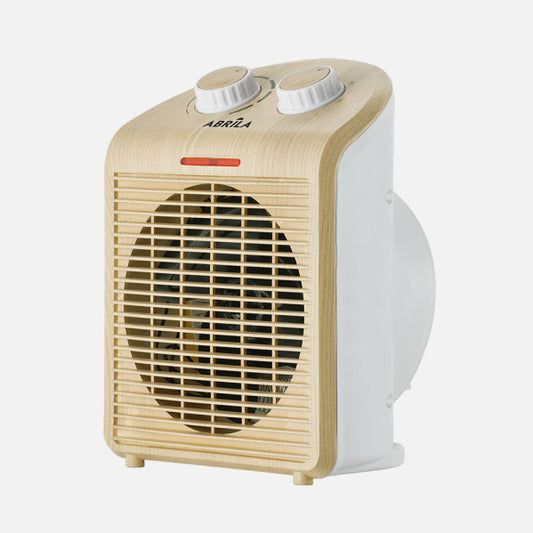 Termoventilador Electrico Ferry 2000w Blanco/haya 2pot.3fun Termostato Seg.antivuelco 26x20x14cm