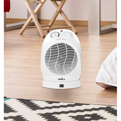 Termoventilador Elect.temple 2000w Blanco Oscilante Termostato Reg.2potencias 3funciones Antivuelco 29x21x16cm
