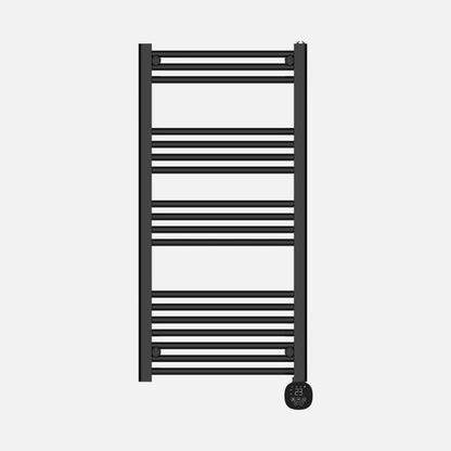 Toallero Electrico Scuti Negro 750w 3modos Display Tactil Anti-hielo temporizador 109x52x9cm