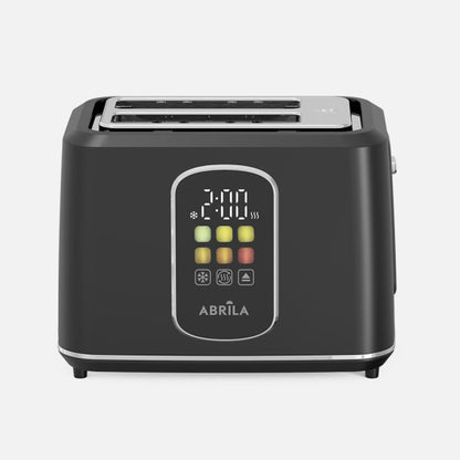 Tostador Pan Ajenjo 930w Negro 7niv.tostado Descongelación  Display Apagado Autom.2reb 2ranuras Recogemig.18,5x25x17cm