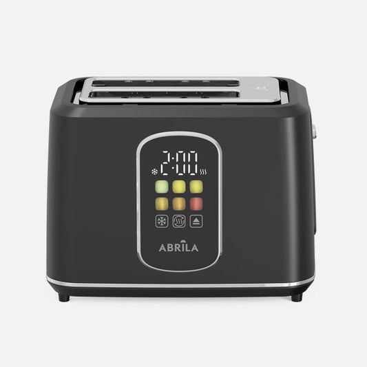 Tostador Pan Ajenjo 930w Negro 7niv.tostado Descongelación  Display Apagado Autom.2reb 2ranuras Recogemig.18,5x25x17cm