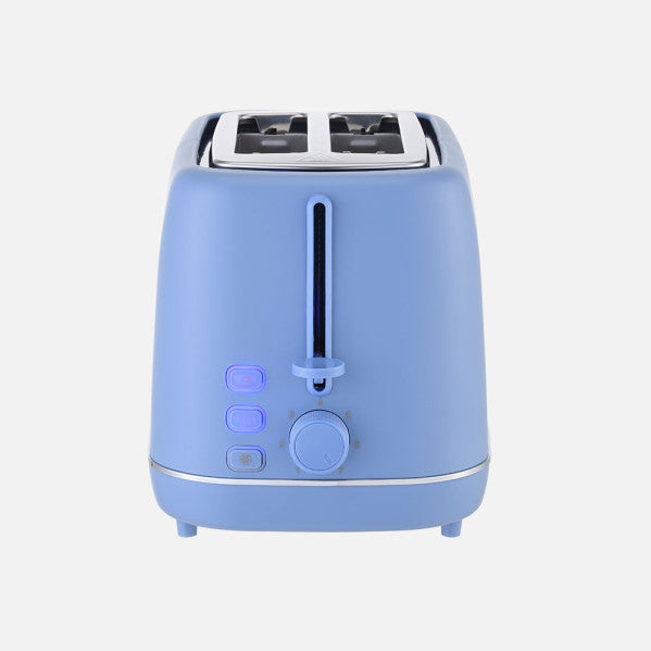 Tostador Pan Coffee 930w Azul 7niv.tostado Descongelacion Apagado Autom.2rebanadas 2ranuras Recogemigas 19,5x29x18cm